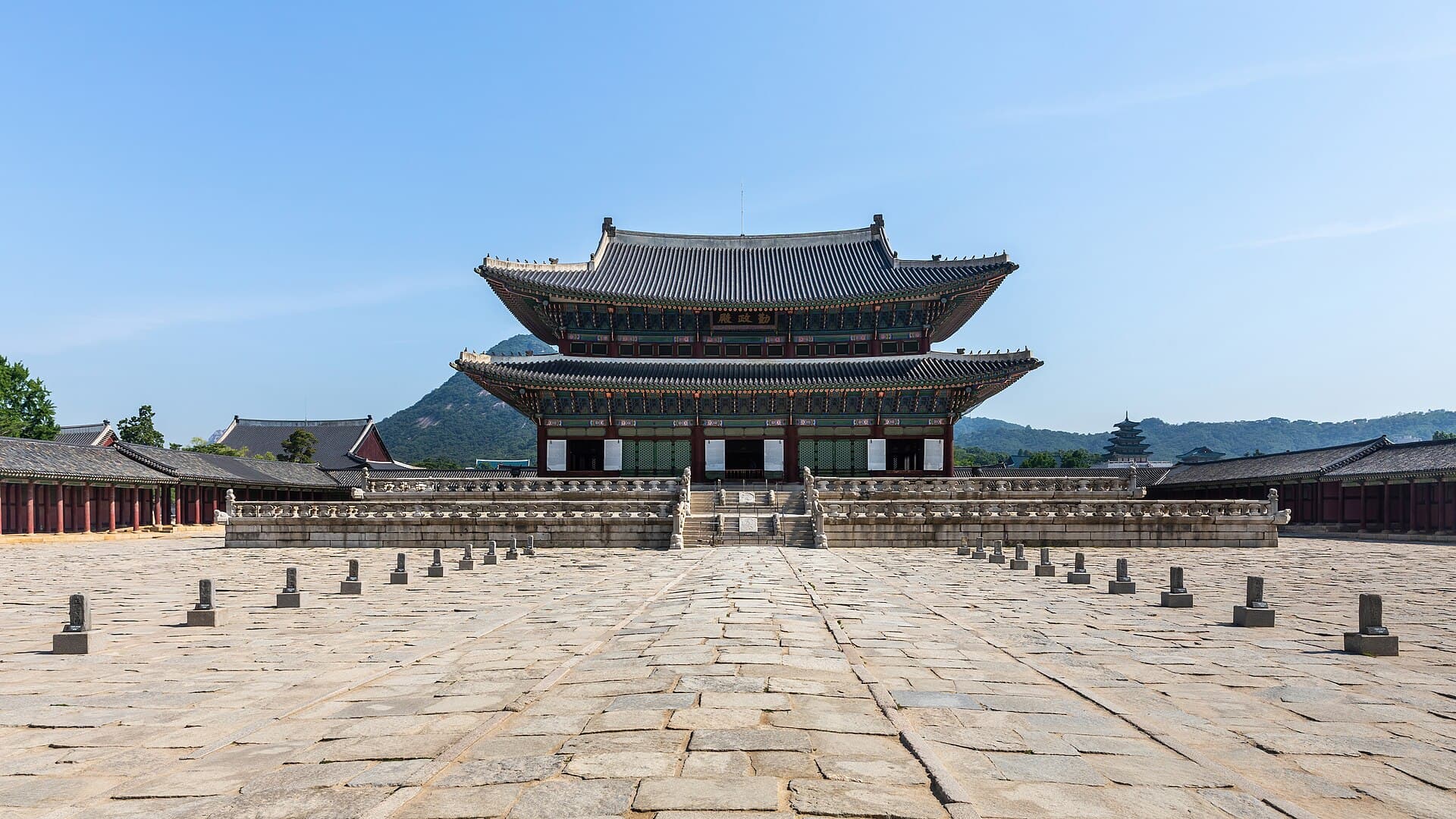 Geunjeongjeon, the imperial throne hall of Gyeongbokgung Palace, Seoul